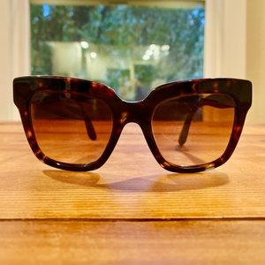 Dolce & Gabbana Havana Square Sunglasses DG4286